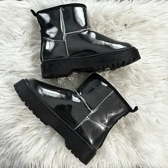 HOT Shoes Steve Madden Clear Booties Steve Madden Shoes